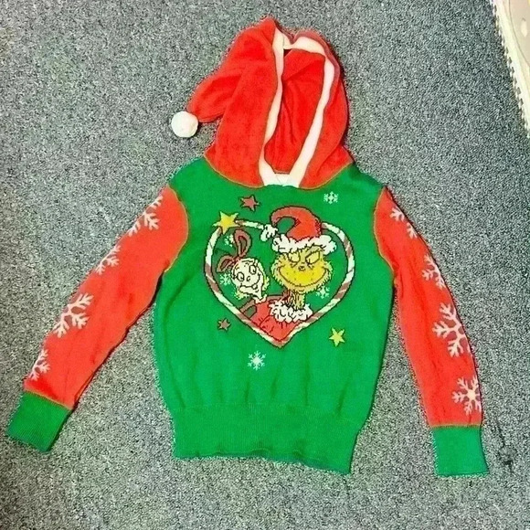 GRINCH CHRISTMAS SWEATER 2T Toddler - Picture 3 of 13